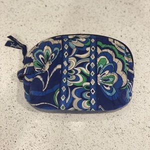 Vera Bradley Mediterranean Blue Small Cosmetic Bag